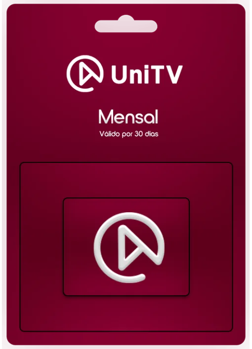 Gift Card UNITV - Mensal
